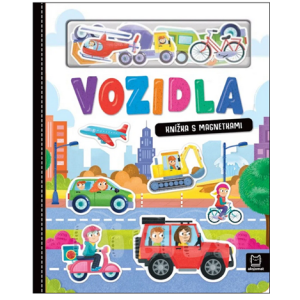 Vozidla - knížka s magnetkami
